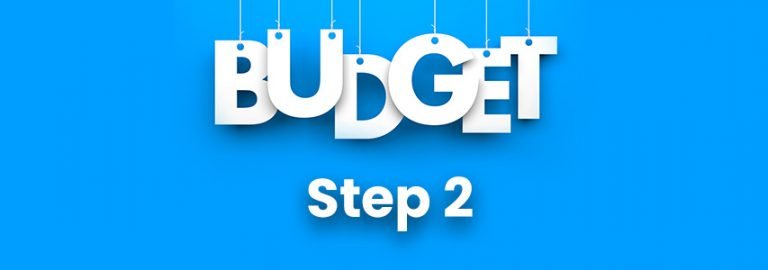 Budgeting Step 2
