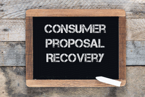 Consumer Proposal Recovery